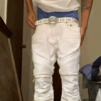 White jeans