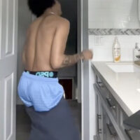 Bball shorts under sweatpants