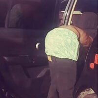 Huge boxers sag